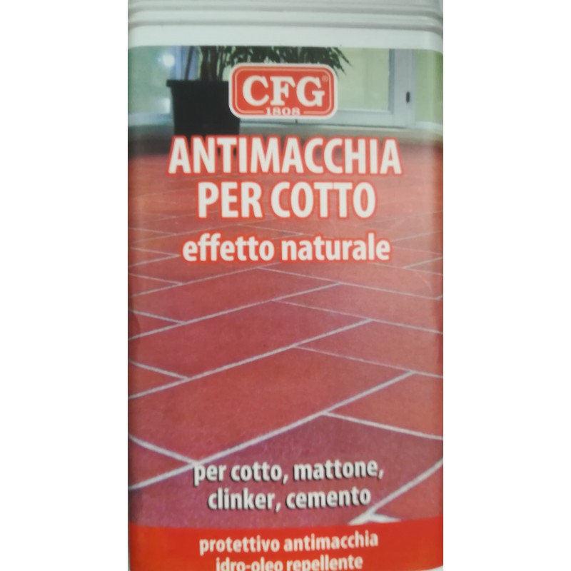 Antimacchia per Cotto