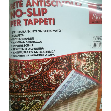 Rete antiscivolo per tappeti