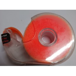 Nastro velcro arancione mt.2