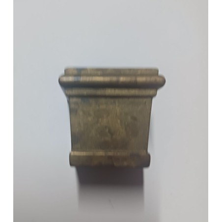 Piedino in ottone quadrato