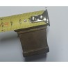 Piedino in ottone quadrato
