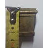 Piedino in ottone quadrato