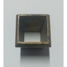 Piedino in ottone quadrato