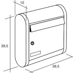 Serie sole Alubox bianca